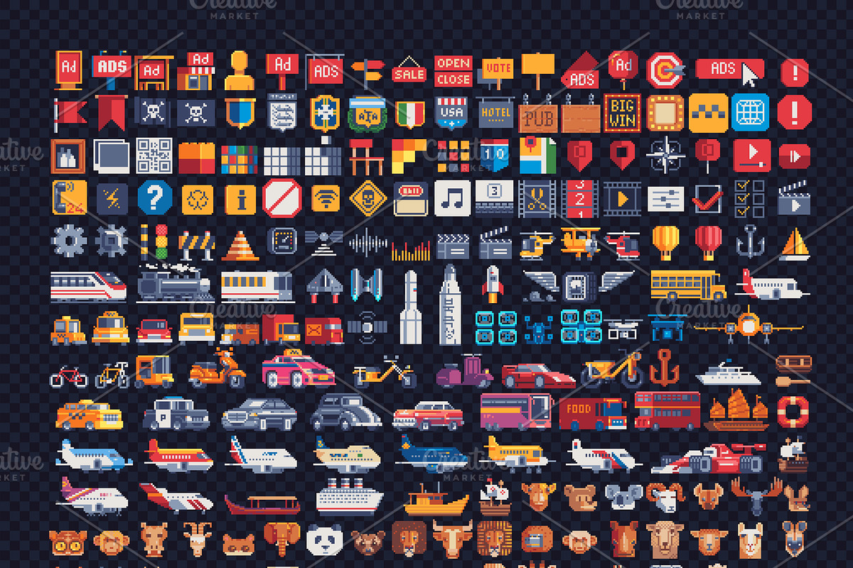 2500 - Icons Mega Bundle, an Icon by Poloviiinkin (Photo 2 of 9)