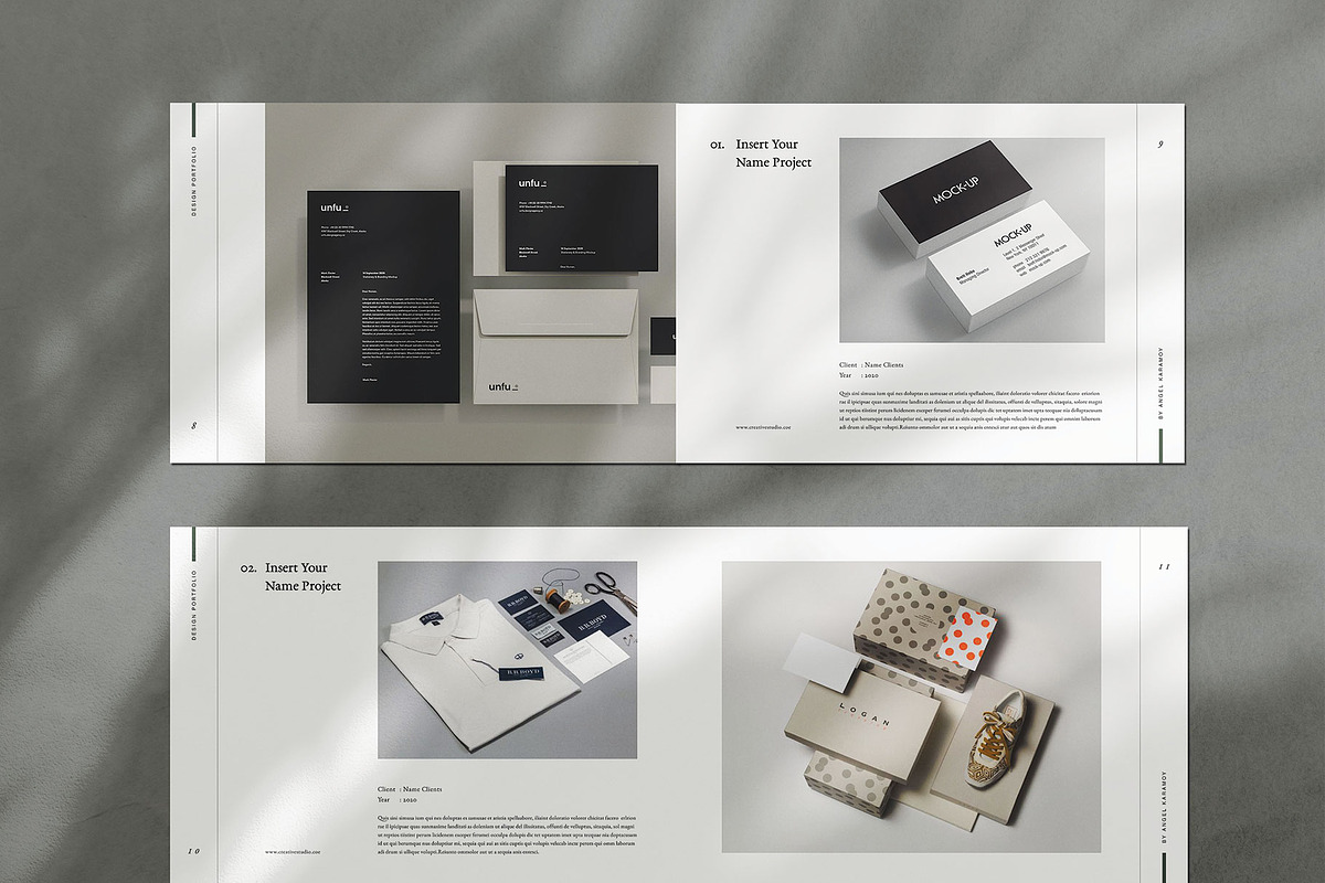 Graphic Design Portfolio | Canva, a Brochure Template by Occy Design (Photo 5 of 19)