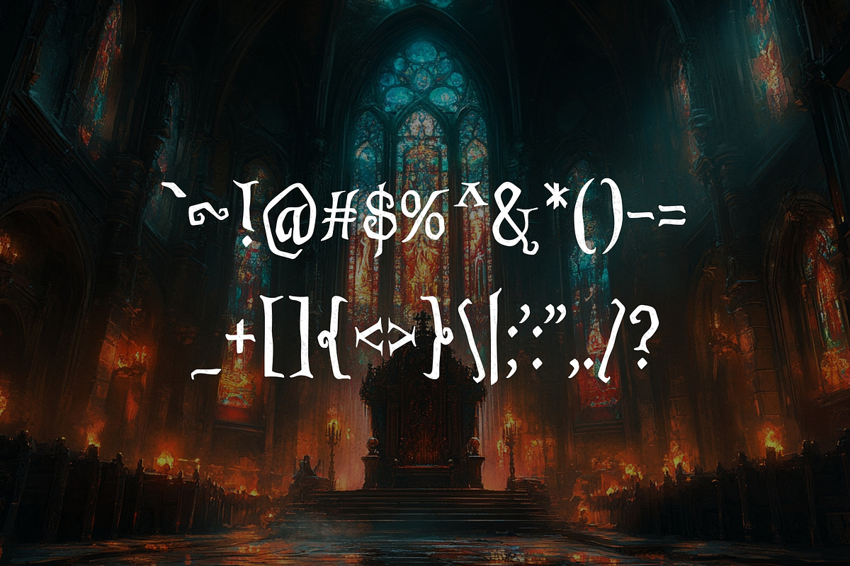 Arkana - Fantasy Typeface, a Blackletter Font by HipFonts (Photo 7 of 8)