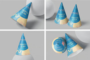 Party Cap Mockups, a Product Mockup by megostudi0 (Thumbnail 1 of 6)