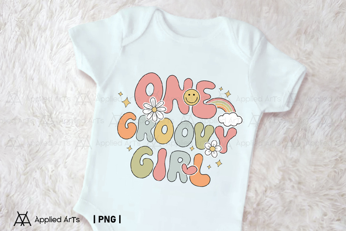 One Groovy Girl PNG - 1st Birthday, an Object Graphic by Applied Arts (Photo 2 of 5)