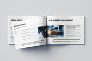 HR Employee Handbook Landscape, a Brochure Template by Pixelpick (Thumbnail 4 of 9)