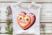 Watercolor Valentines Day Clipart, an Illustration by Sublimation Artist (Thumbnail 6 of 6)