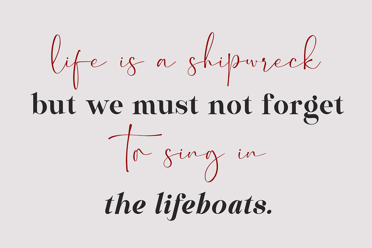 Maferic Signature, a Serif Font by Sealoung (Photo 2 of 16)