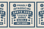 Santa Rosa Typeface Bundle, a Sans Serif Font by NienowBrand (Thumbnail 9 of 9)