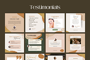 100 Instagram Templates in CANVA, a Social Media Template by Designspace (Thumbnail 3 of 10)