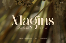 Magins Vintage Serif Font