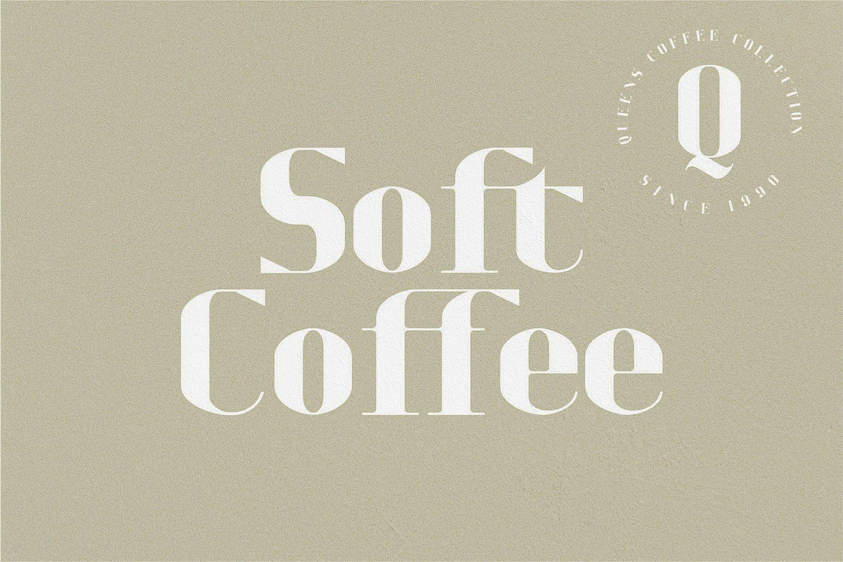 Refita. Modern Serif Font preview 5