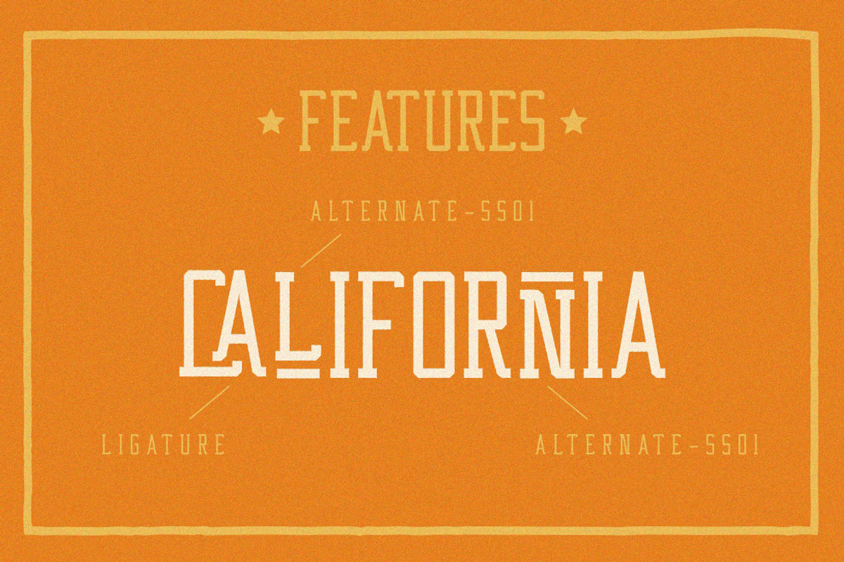 Western Wildler Slab Vintage, a Slab Serif Font by Creatype Studio (Photo 6 of 9)