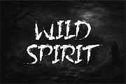 Morzeth-Horror Brush Display, a Handwritten Font by idealistudio (Thumbnail 3 of 5)