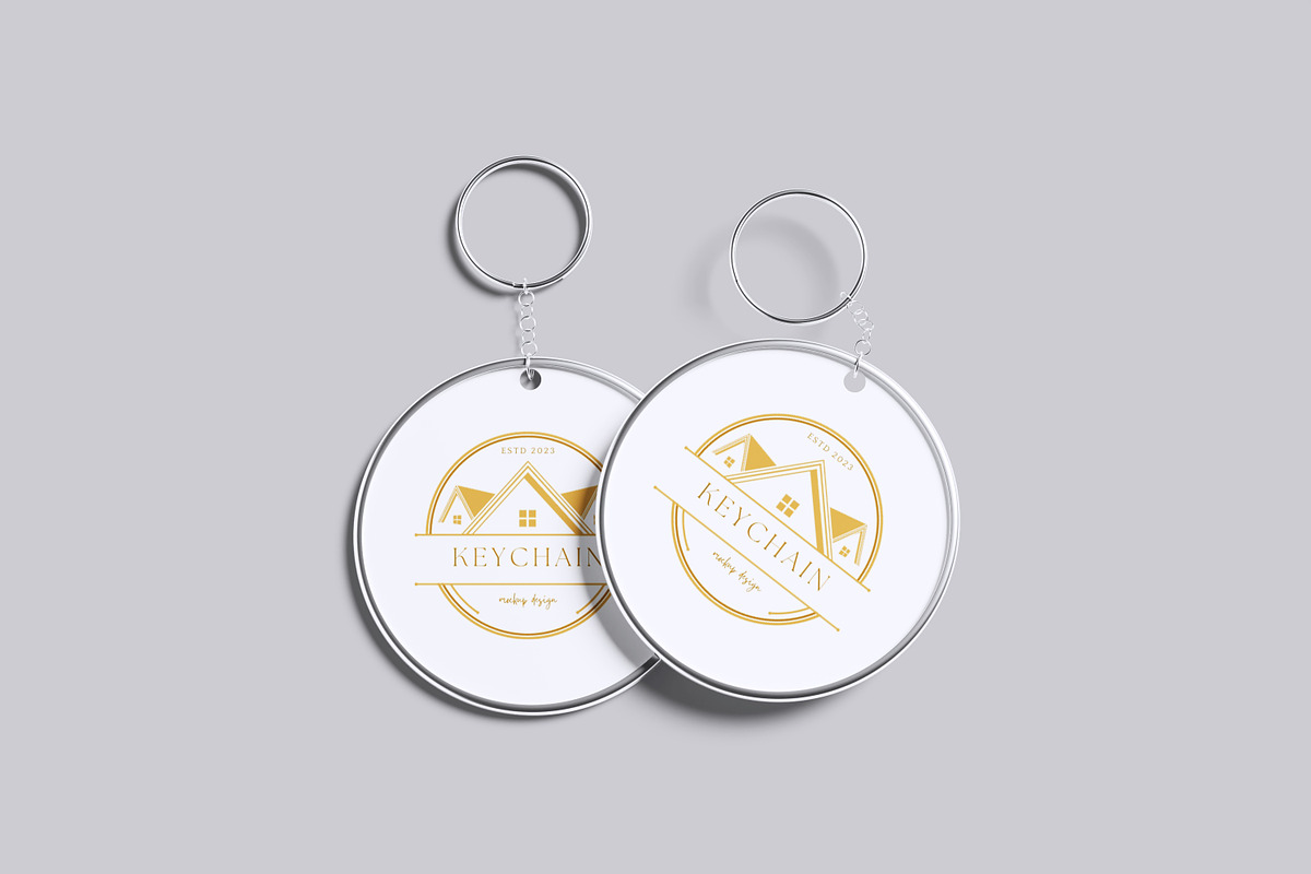 Key Ring Mockup, a Product Mockup by Riel Concept (Photo 5 of 5)