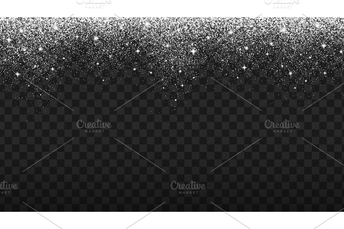 falling star dust, spray effect, a Decorative Illustration by Vector Tradition