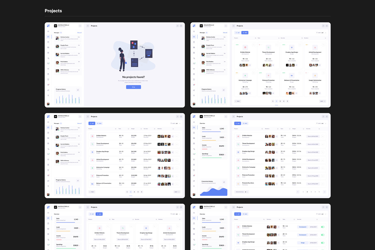 BetaCRM - SaaS Web UI Kit, an UI Kit Template by WhiteUI.Store (Photo 11 of 13)