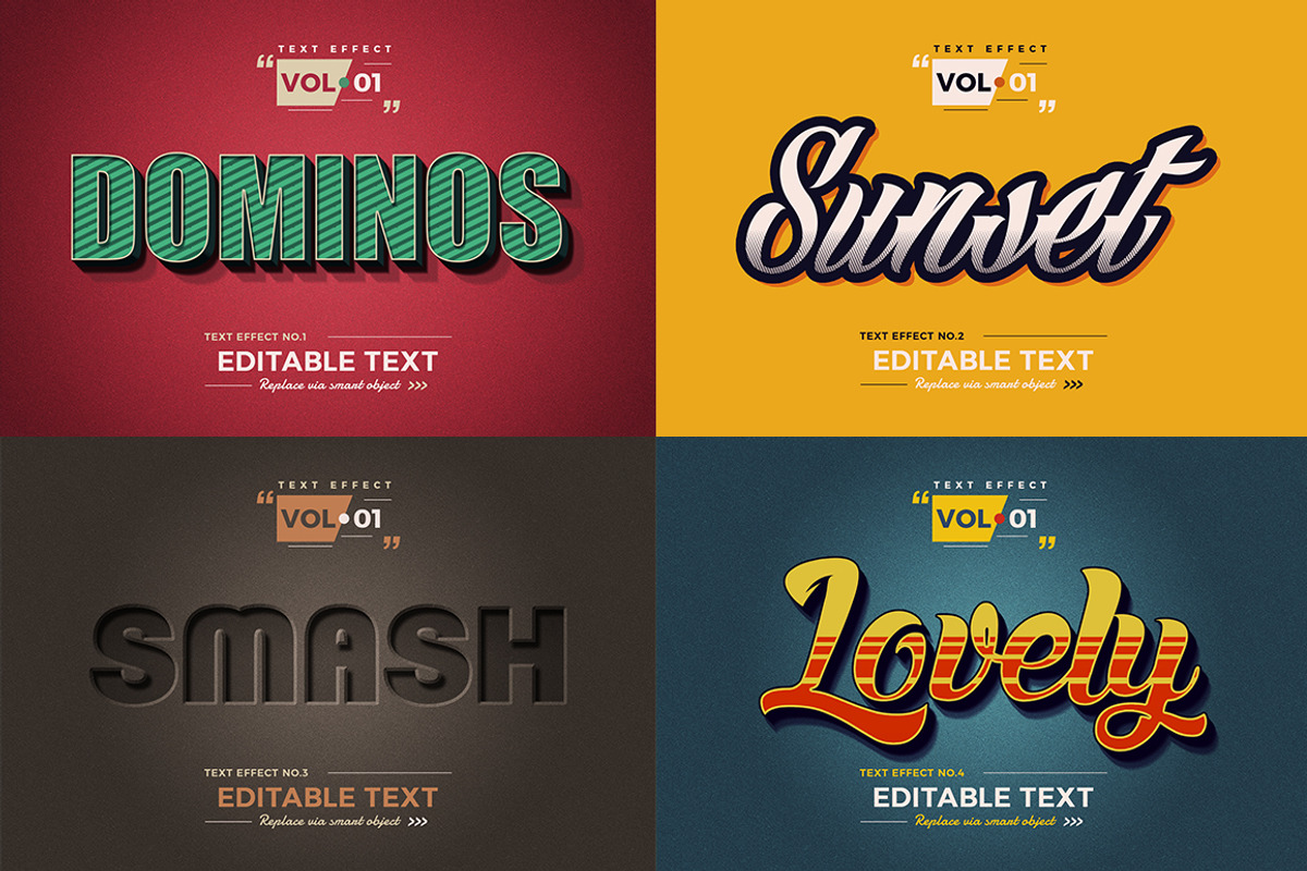 Photoshop Text Effects Volume 1, a Layer Style Add-On by Marvel (Photo 1 of 10)