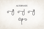 Vintage | Script Font, a Handwritten Font by Scratchones (Thumbnail 8 of 9)