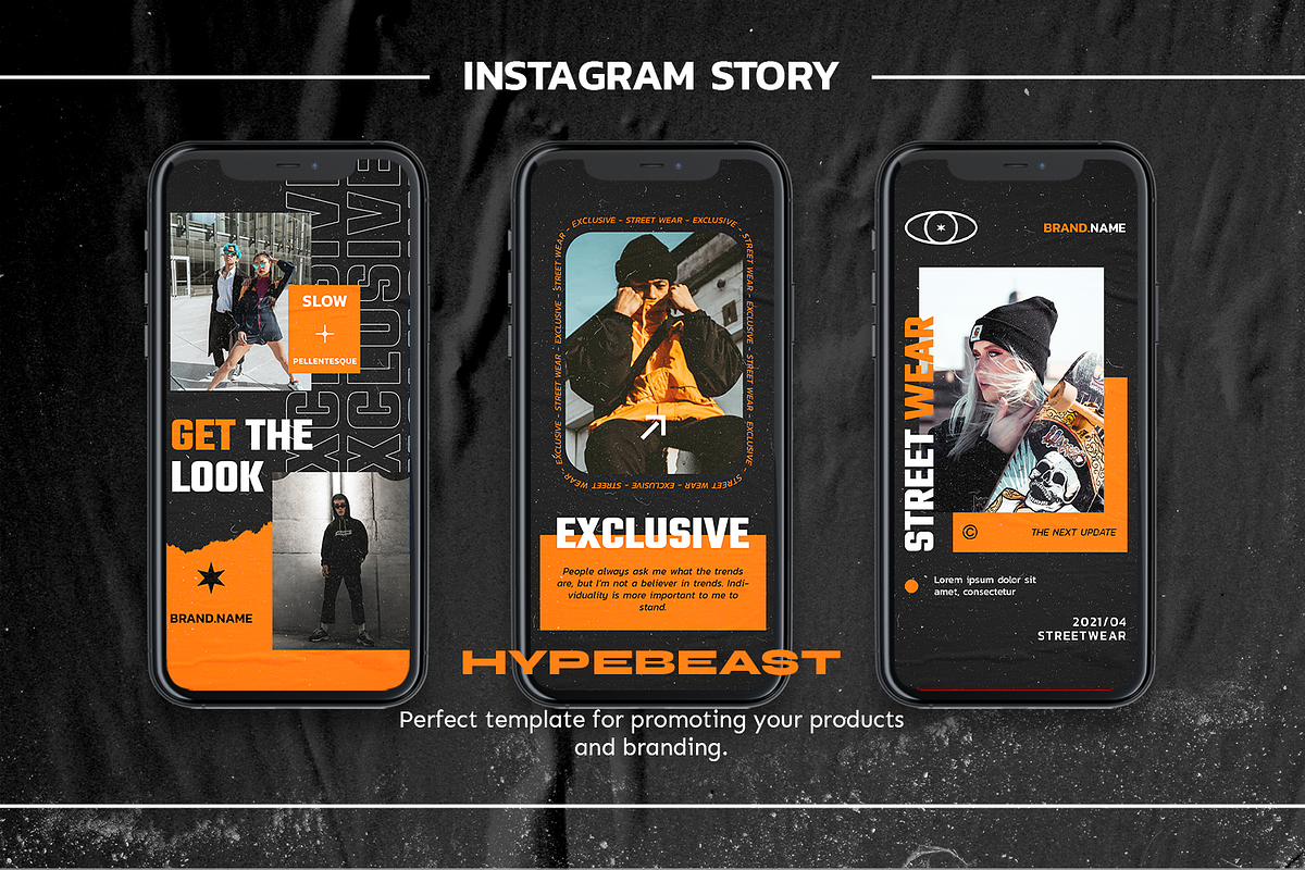 Nixua-Hype Instagram Stories & Post, a Social Media Template by MYDesign (Photo 3 of 5)