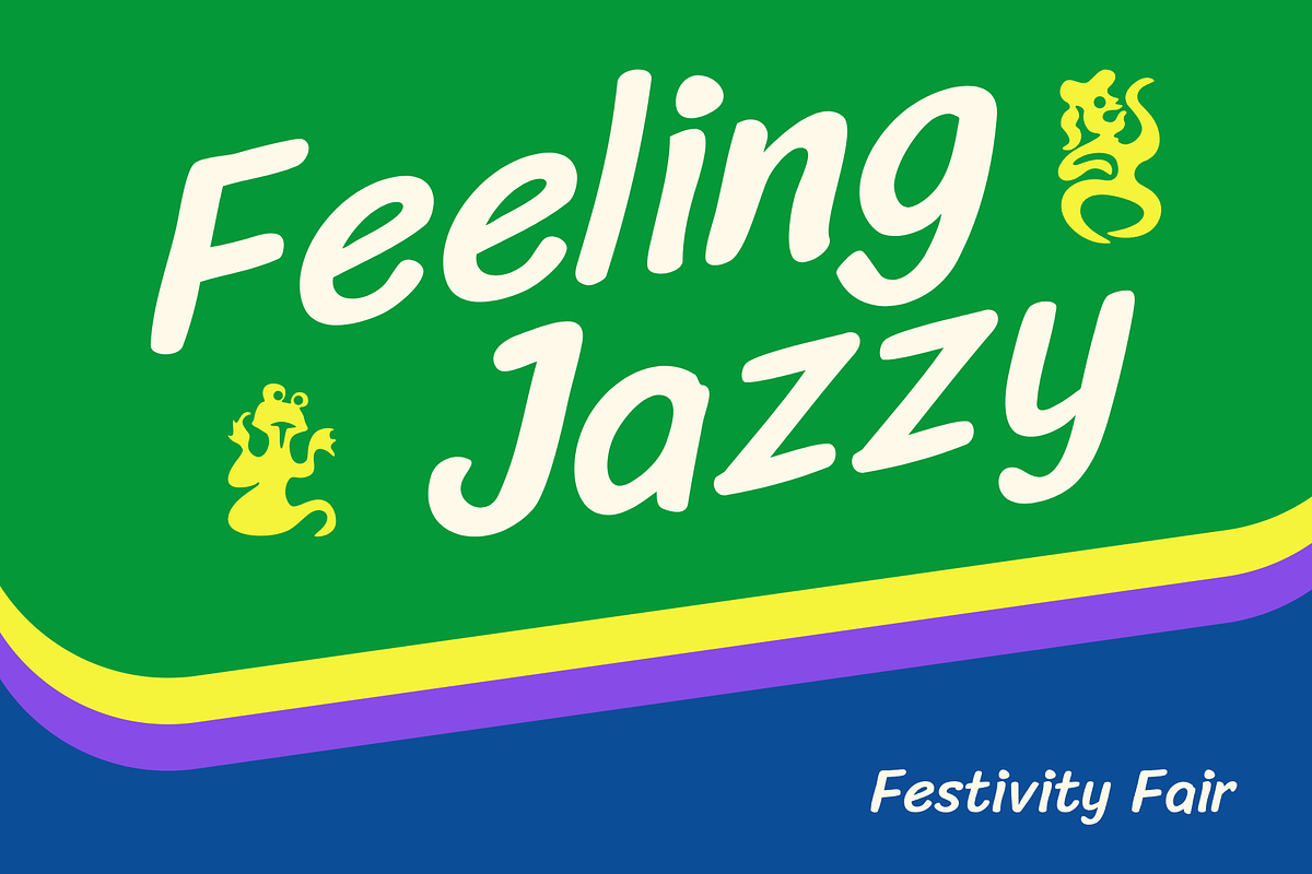 Jasper – Playful Display Font, a Handwritten Font by Black Junst (Photo 3 of 6)