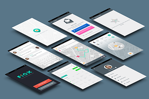 Fiax (Transportation App UI)