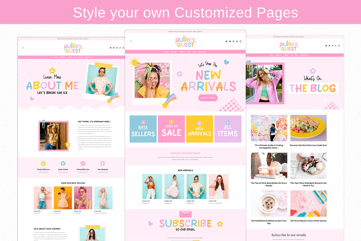 Rainbow Shopify Theme, a Shopify Template by AdvertFox (Photo 2 of 10)