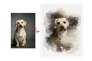 Watercolor Animal Art Photo Effect, an Action Add-On by MRI STUDIO (Thumbnail 9 of 16)