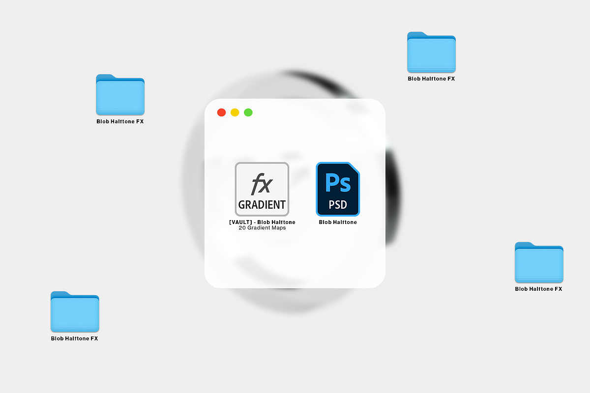 Blob Halftone, a Layer Style Add-On by [VAULT] Ctrl (Photo 5 of 5)