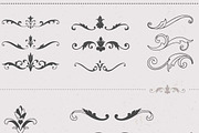 30+ Hand Drawn Damask Elements, a Decorative Illustration by Solana (Thumbnail 2 of 2)