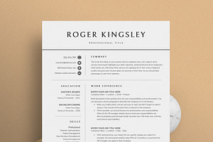 Resume/CV - The Roger