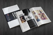 Portfolio Template (2 Colours), a Brochure Template by Canden Studio (Thumbnail 3 of 5)