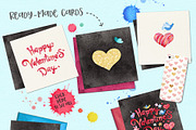 Valentine's Day Graphics Set, an Animal Illustration by Eva Katerina (Thumbnail 3 of 6)