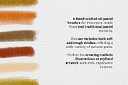 Procreate Oil Pastel Brushes, a Brush Add-On by Jenteva Art (Thumbnail 2 of 16)