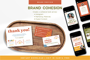 Colorful Retro Brand Kit | Canva, a Branding & Logo Template by BrandhavenStudio (Thumbnail 3 of 10)