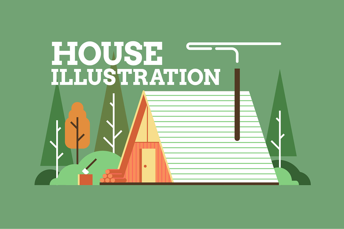 House Illustration Pack, a Graphic by Wilsonkjc (Photo 1 of 5)