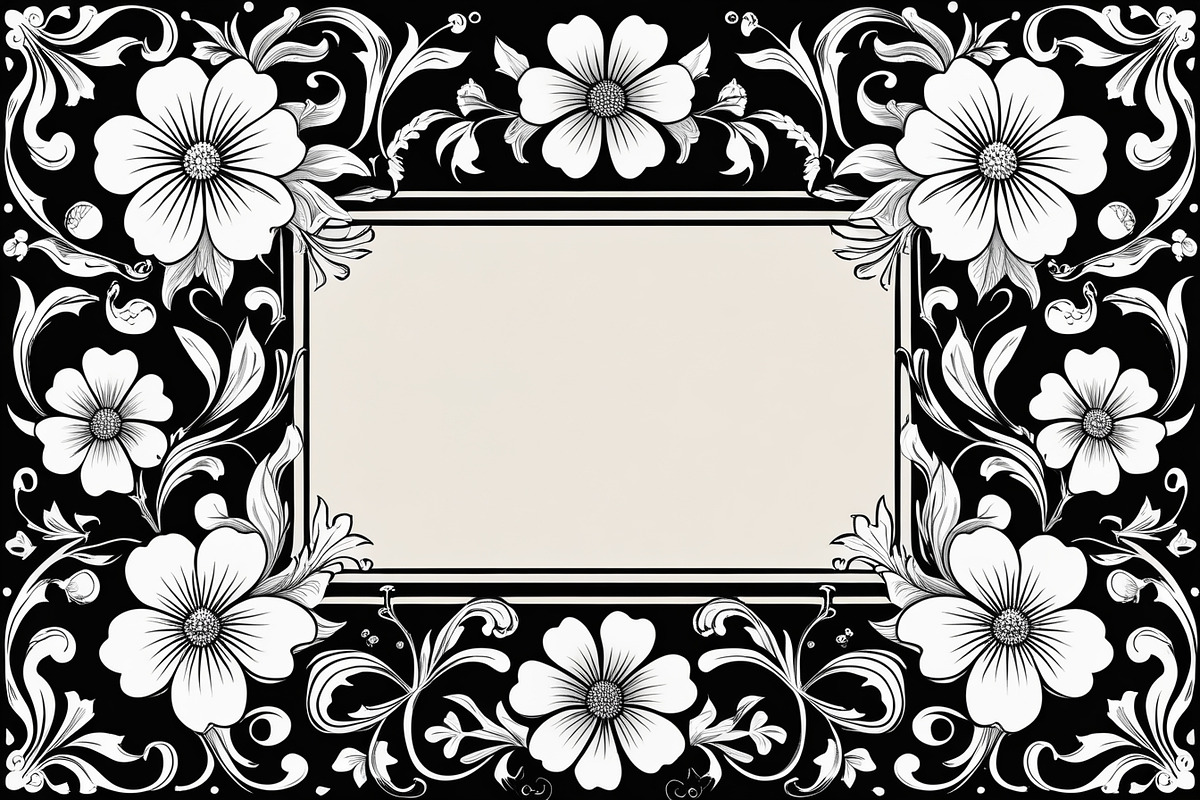 Vintage Frame Collection, an Illustration by yasushie (Photo 7 of 9)