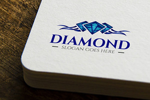 Diamond Logo Template, a Branding & Logo Template by mesuka