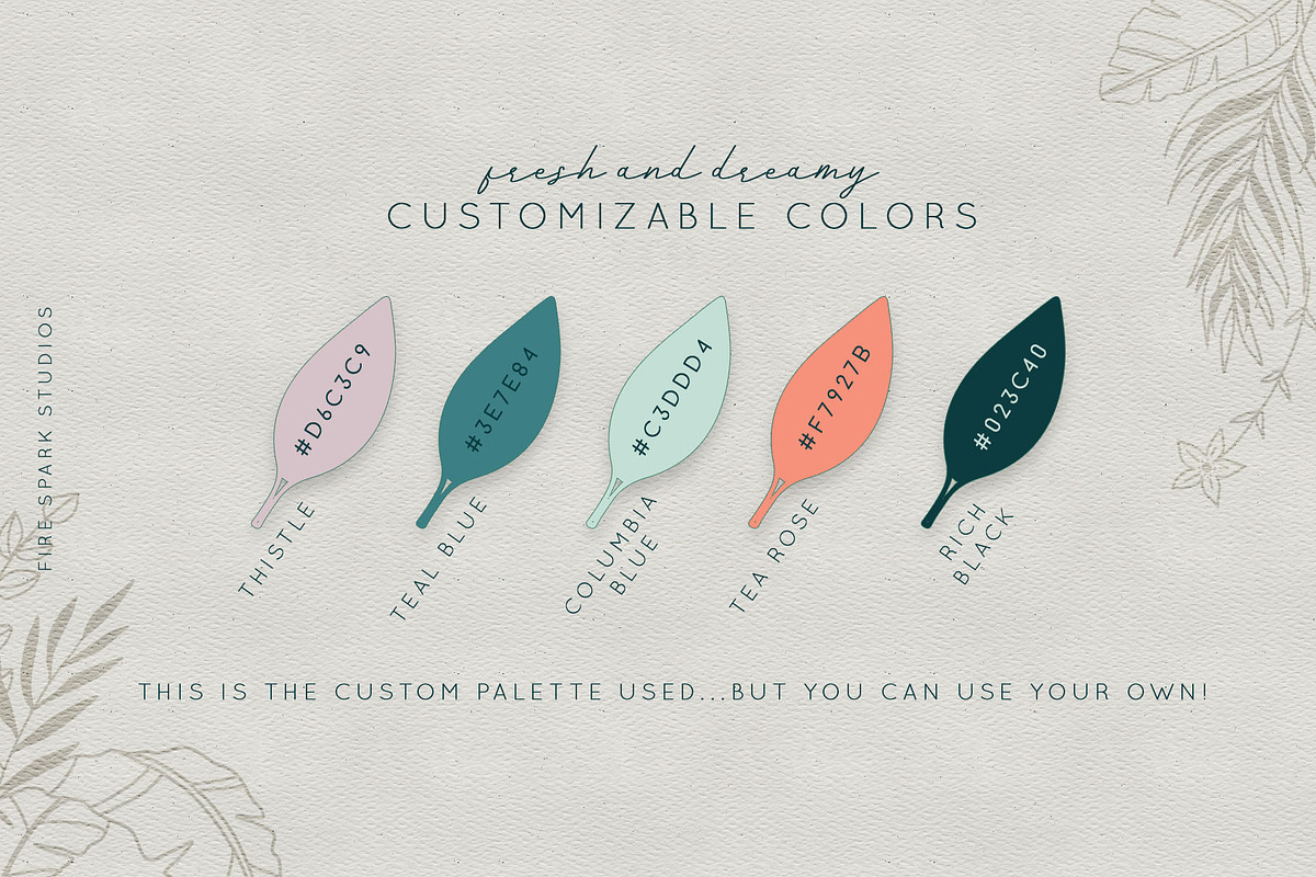 Greenery Illustrations and Textures, an Object Graphic by Fire Spark Studio (Photo 8 of 9)