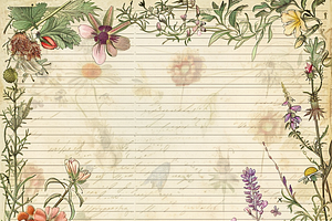 Shabby Chic Wildflowers