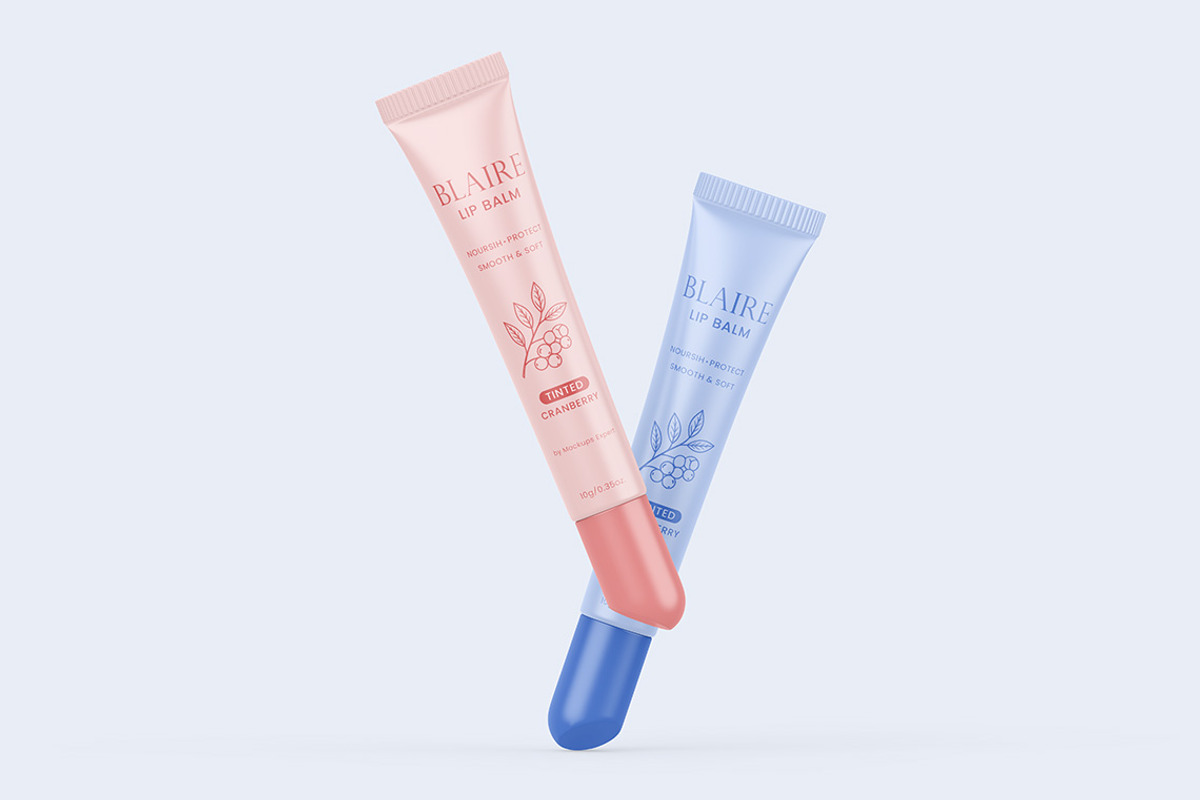 Premium Lip Balm Mockup Pack, a Packaging Mockup by Mockups Expert (Photo 5 of 5)