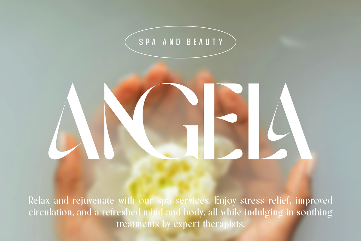 Nickova - Elegant Stencil Sans, a Sans Serif Font by Sign Studio (Photo 9 of 15)