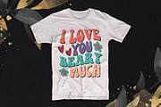 I Love You Beary Much, an Illustration by T-shirt Pond (Thumbnail 2 of 3)