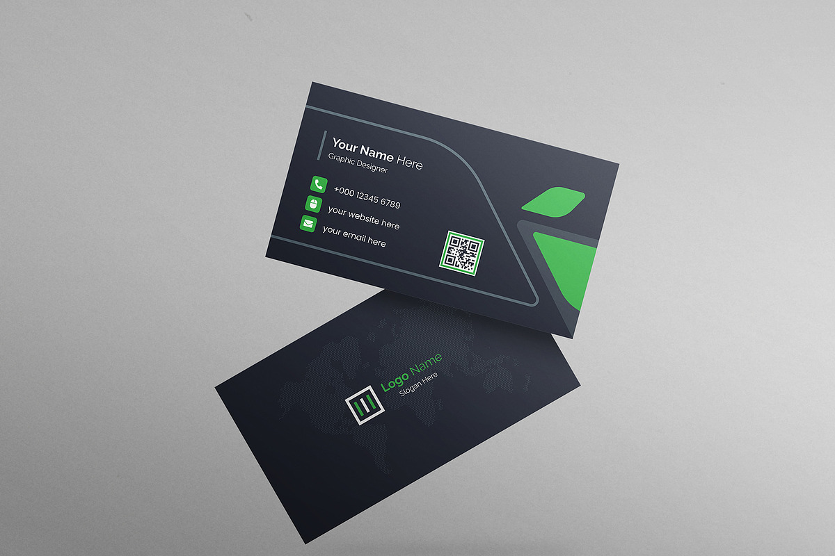 Business Card Design Template, a Business Card Template by mijli (Photo 14 of 20)