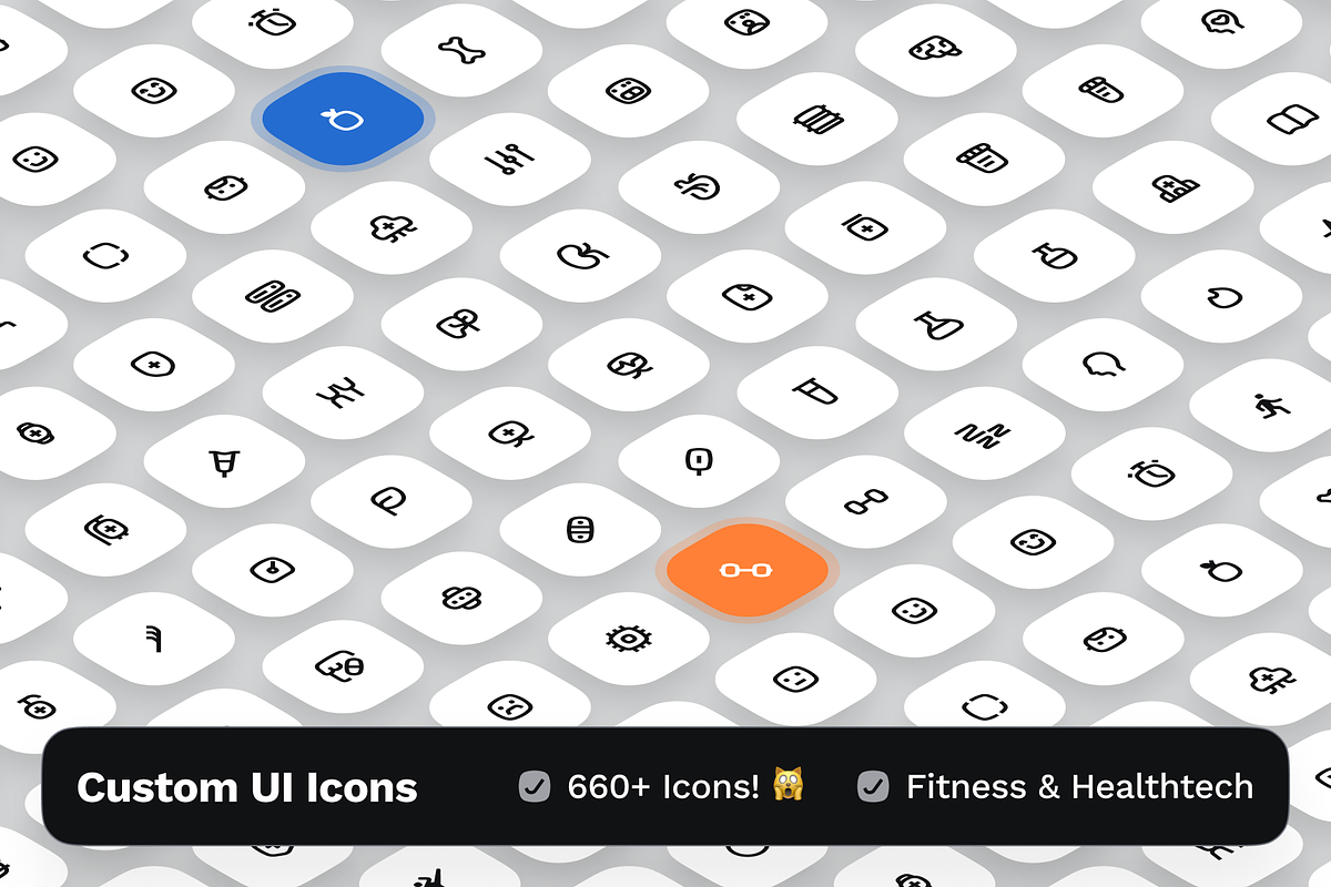 sandow UI Kit: AI Fitness & Diet App, an UI Kit Template by strangehelix.bio (Photo 6 of 9)
