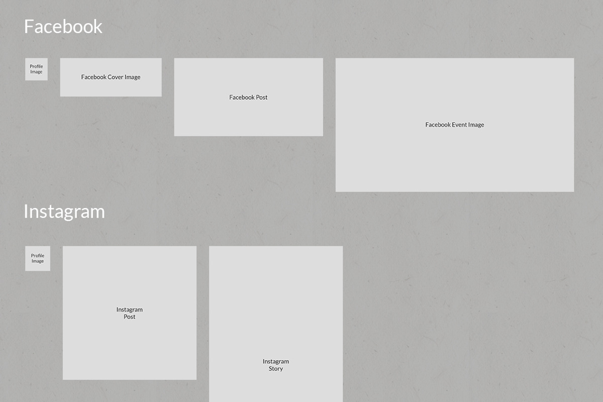 Social Media Cheat Sheet, a Social Media Template by Web Donut (Photo 4 of 7)