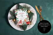 Editable Christmas Party Invitation, an Invitation Template by ForeverPrint (Thumbnail 3 of 7)