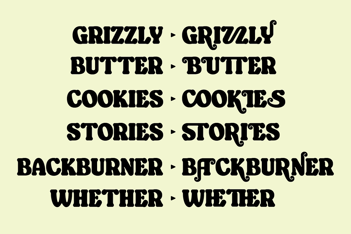 AO Giorna - Bold Display Font, a Serif Font by OwunStudio (Photo 5 of 18)