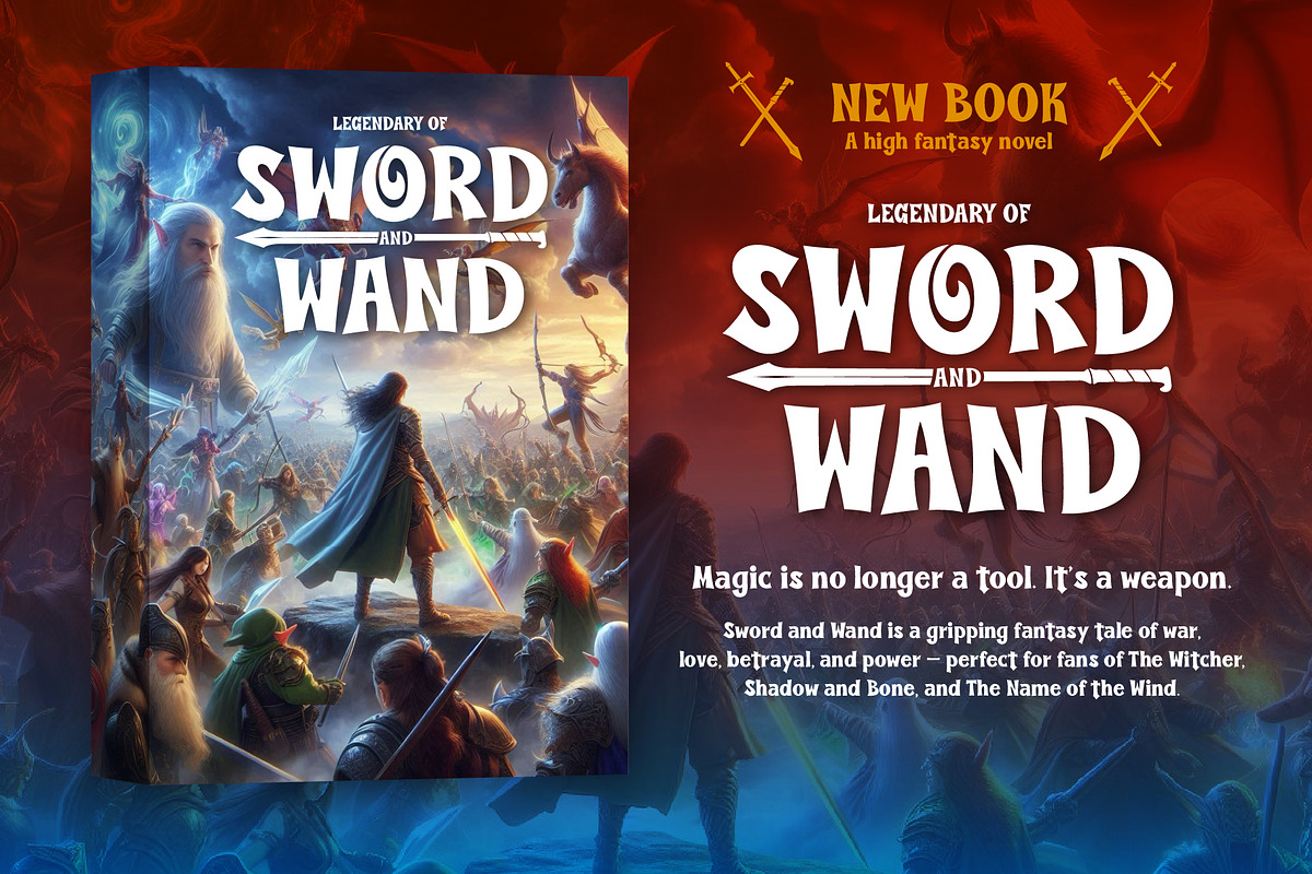 Sword and Wand, a Blackletter Font by BBtypeStudios (Photo 2 of 10)