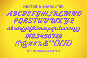 Hesteria Bold Script, a Script Font by Letterhend Studio (Thumbnail 7 of 9)