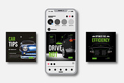 Car Social Media Post, a Social Media Template by MightyDesign (Thumbnail 2 of 6)