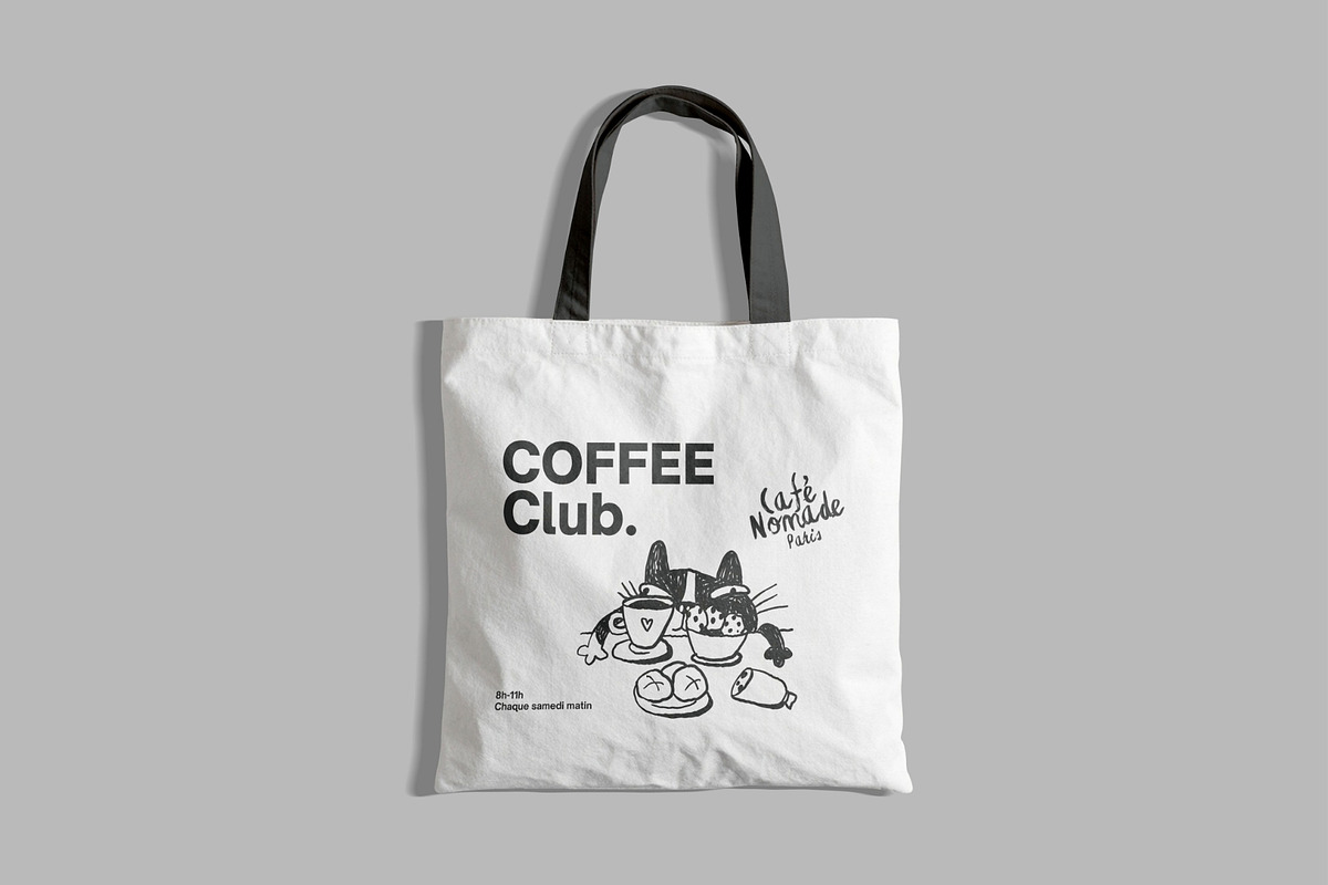 Realistic Tote Bag Mockup PSD, a Merchandise Mockup by MA-KING_ART (Photo 3 of 5)