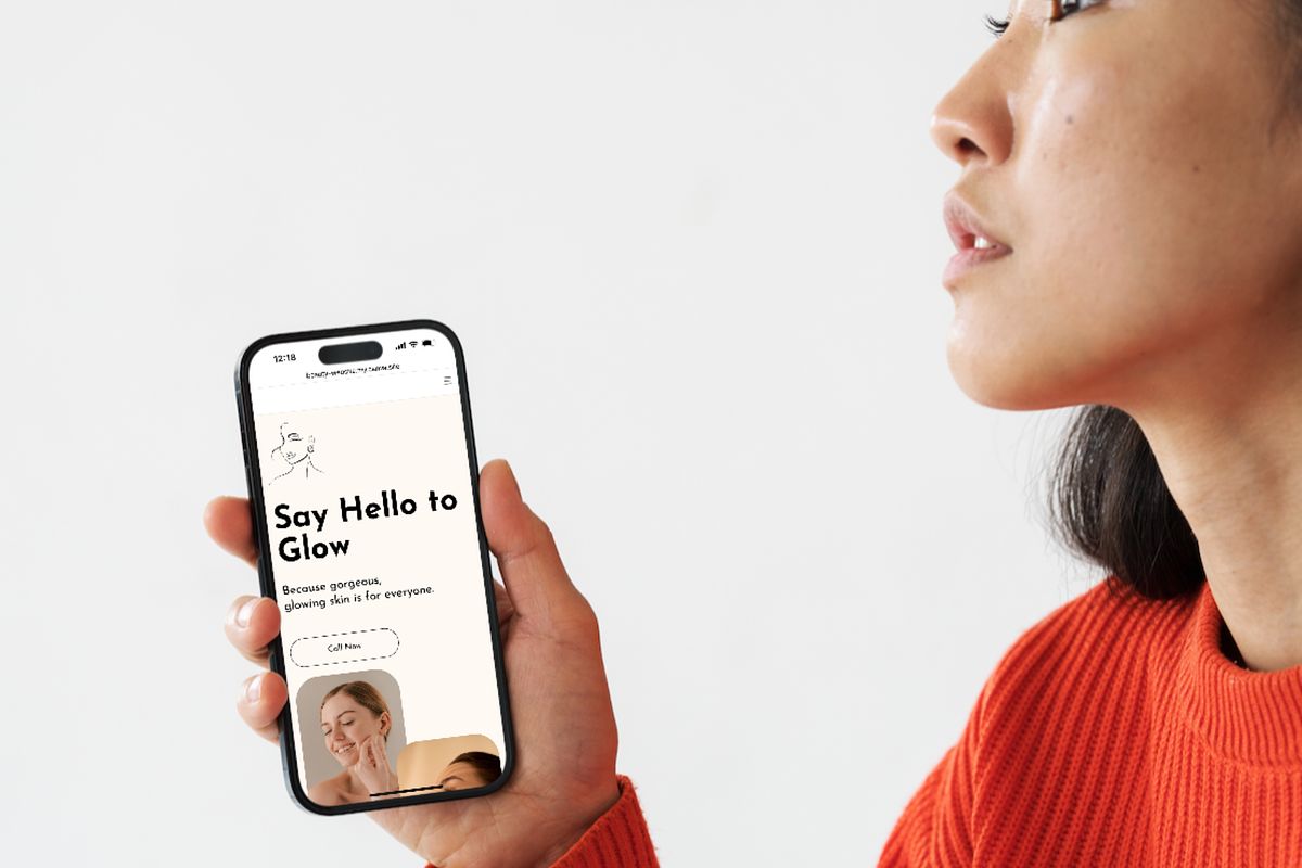 Modern Skincare Website Template, a Landing Page Template by Adored Templates (Photo 5 of 10)