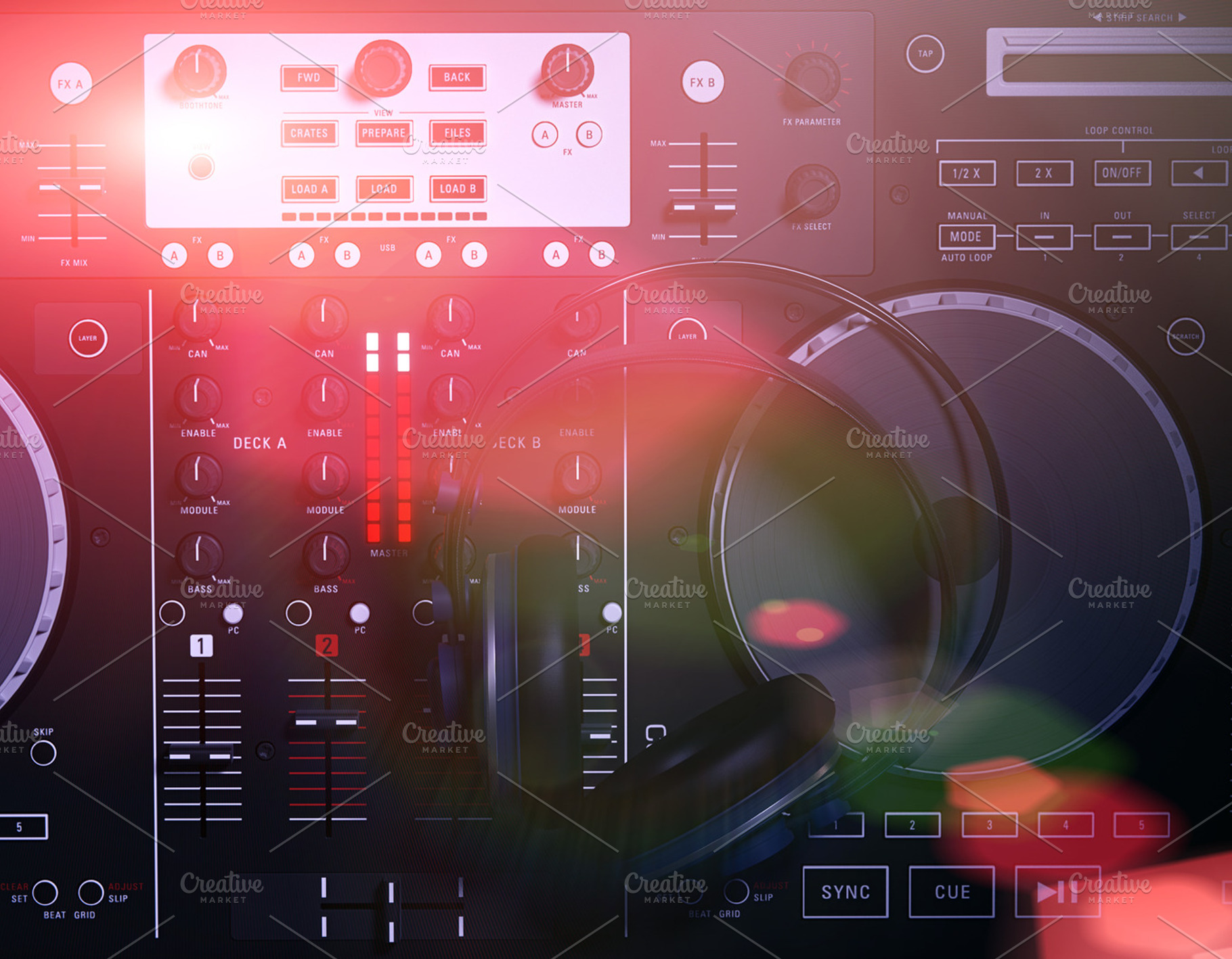 Dj turntable containing adolescence, arts culture and entertainment, and, an Arts & Entertainment Photo by adamadam